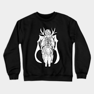 Girl and horse Crewneck Sweatshirt